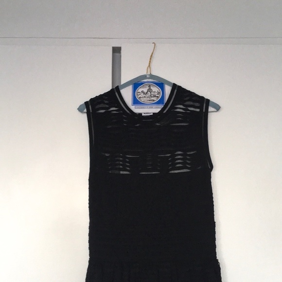 Missoni Black Cocktail Dress with Sheer Detailing - Picture 3 of 3